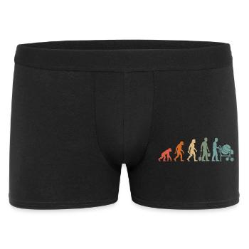Ouvrier du bâtiment Maçon Artisan sur chantier Maçon - Boxer Homme - noir - Devant