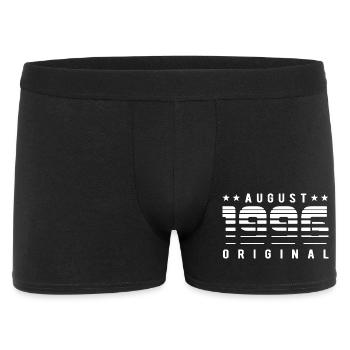 Original Limited Edition August 1996 Geburtstag - Männer Boxer Shorts - Schwarz - Vorne
