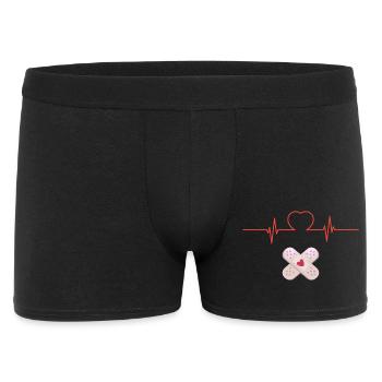 Heart and Cross Dressings - Men's Boxer Shorts - black - Front