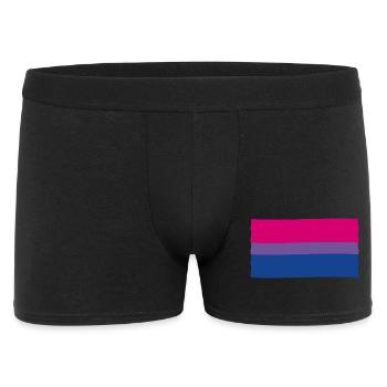 Bisexual Pride Flag - Men's Boxer Shorts - black - Front