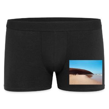 Red Rock Beach - Men's Boxer Shorts - black - Front
