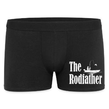 Rodfather Angler Tee Graphic - Men's Boxer Shorts - black - Front