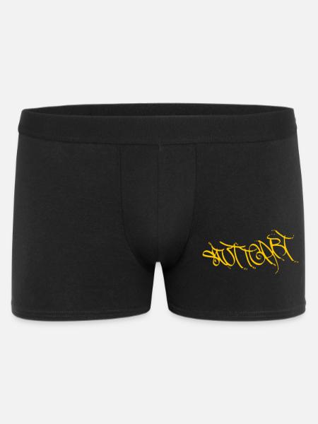 Das ultimative Stuttgart T-Shirt - Männer Boxer Shorts - Schwarz