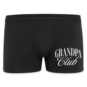 Grandpa Club - Men's Boxer Shorts - black - Front