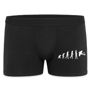 T-shirt Drôle D’Evolution Guitarist - Boxer Homme - noir - Devant