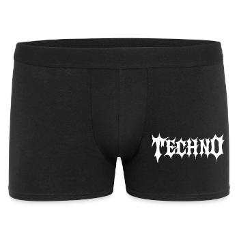 Gothic Techno logo - Men's Boxer Shorts - black - Front