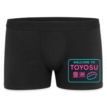 Welcome to Toyosu - Boxer Homme - noir - Devant