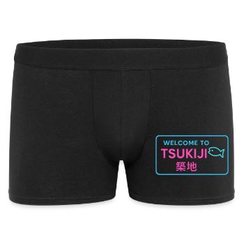 Welcome to Tsukiji - Boxer Homme - noir - Devant