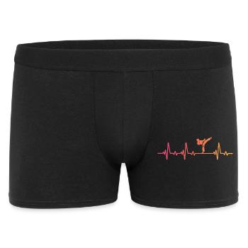 karate sunset heartbeat karate - Men's Boxer Shorts - black - Front