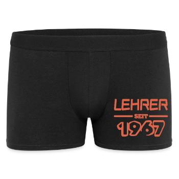 Lehrerin 1967 - Männer Boxer Shorts - Schwarz - Vorne