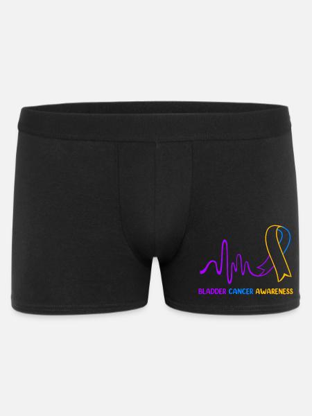Blasenkrebs Krebs Blase - Männer Boxer Shorts - Schwarz