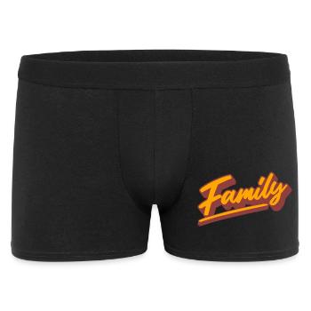 Family - Men's Boxer Shorts - black - Front