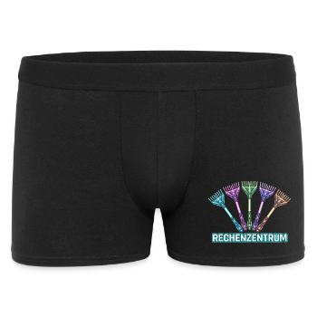 Leiter Vom Rechenzentrum Gartenarbeit Gärtner - Männer Boxer Shorts - Schwarz - Vorne