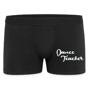 Tänzerin - Männer Boxer Shorts - Schwarz - Vorne