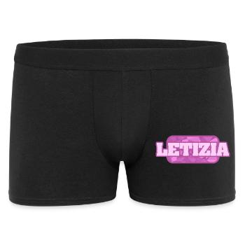 Letizia as organic - Men's Boxer Shorts - black - Front
