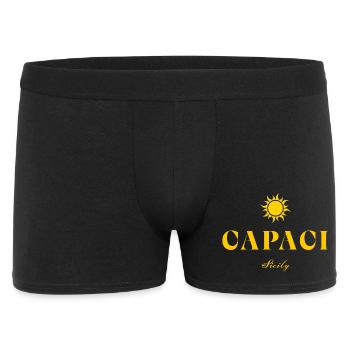 Capaci Sicily Sun - Men's Boxer Shorts - black - Front