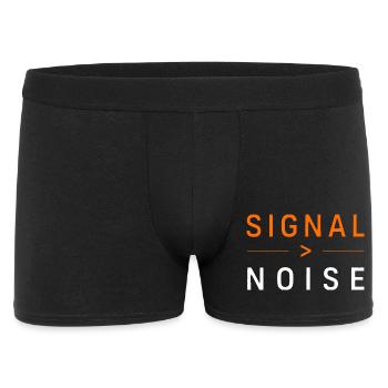Bitcoin digitales Geld Wertspeicher Finanzielle  - Männer Boxer Shorts - Schwarz - Vorne