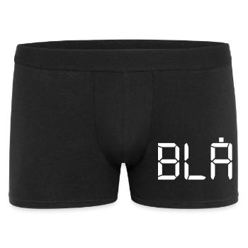 Blau - LCD - Männer Boxer Shorts - Schwarz - Vorne