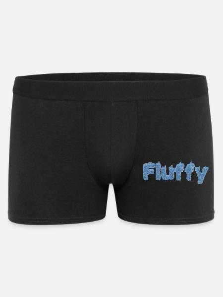 Fluffy - Männer Boxer Shorts - Schwarz