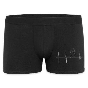 Heartbeat Marathon - Men's Boxer Shorts - black - Front