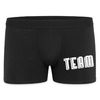 Team Spirit Bold Tinted Vintage Font - Men's Boxer Shorts - black - Front