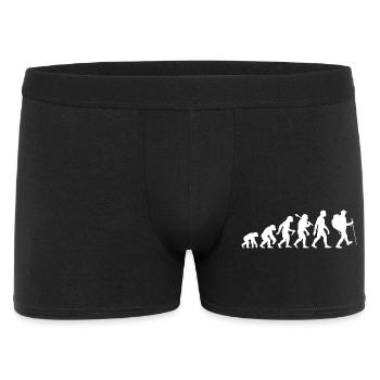 Hikers Evolution Hiking Bergsteiegen - Men's Boxer Shorts - black - Front