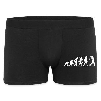 Golf Evolution for Men and Boys Retro Golfers - Men's Boxer Shorts - black - Front