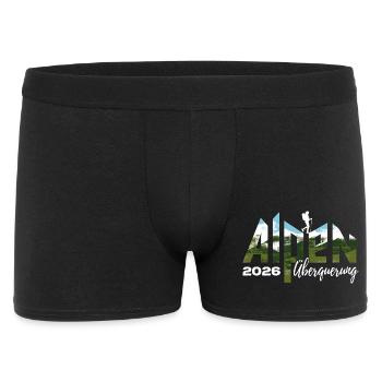 Traversée des Alpes 2026 - Randonnée - Boxer Homme - noir - Devant