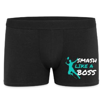 Badminton Player Badminton Coach Badminton Smash - Men's Boxer Shorts - black - Front