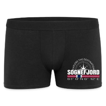 Sognefjord - Men's Boxer Shorts - black - Front