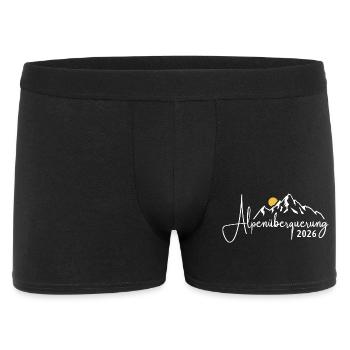 Traversée des Alpes 2026 - Randonnée - Boxer Homme - noir - Devant