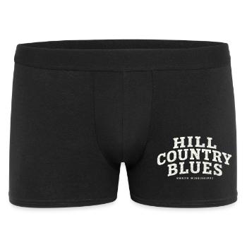 Hill Country Blues North Mississippi - Men's Boxer Shorts - black - Front