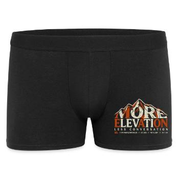 More Elevation Hiking - Men's Boxer Shorts - black - Front