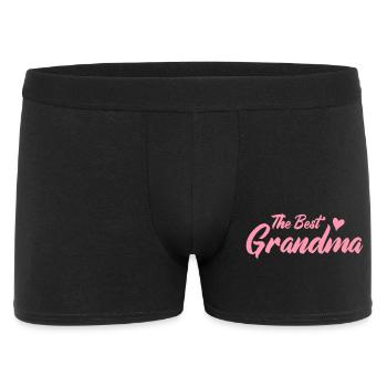 Best Granny Rosé Font - Men's Boxer Shorts - black - Front