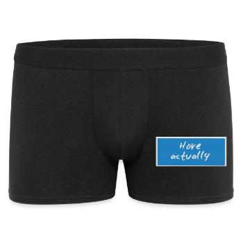 Hove actually - Men's Boxer Shorts - black - Front