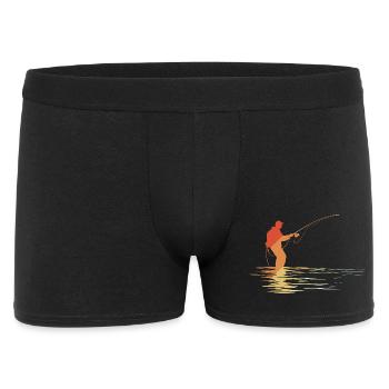 Fischer Sketch Retro Style - Men's Boxer Shorts - black - Front