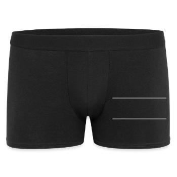 Icône de tiret de ligne - Boxer Homme - noir - Devant