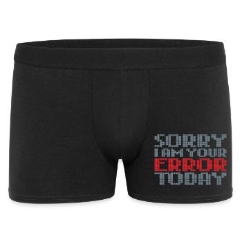 Error - Men's Boxer Shorts - black - Front