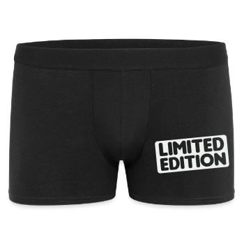 Limited Edition - Männer Boxer Shorts - Schwarz - Vorne