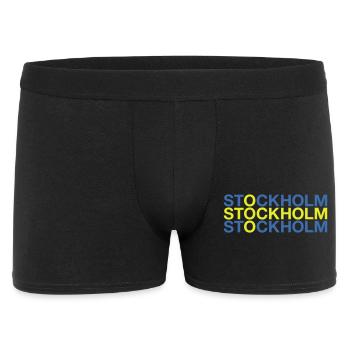 STOCKHOLM Suède Suède Drapeau suédois - Boxer Homme - noir - Devant