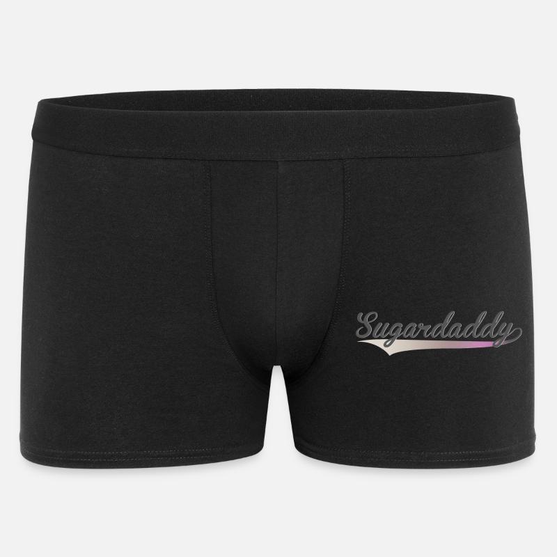 Sugardaddy - Männer Boxer Shorts - Schwarz