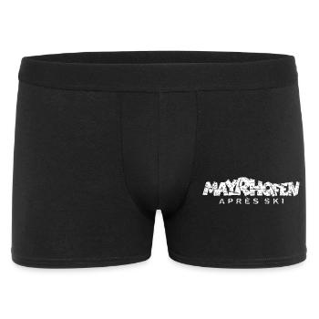 Mayrhofen Après-Ski Wintersport - Männer Boxer Shorts - Schwarz - Vorne