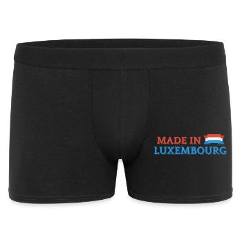 Made in Luxembourg, Luxembourg pride - Men's Boxer Shorts - black - Front