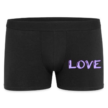 SAINT VALENTINE. bachelorette party. I LOVE YOU. I LOVE YOU. LOVE - Men's Boxer Shorts - black - Front