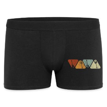 Quatre Instruments Silhouettes Pastel - Boxer Homme - noir - Devant