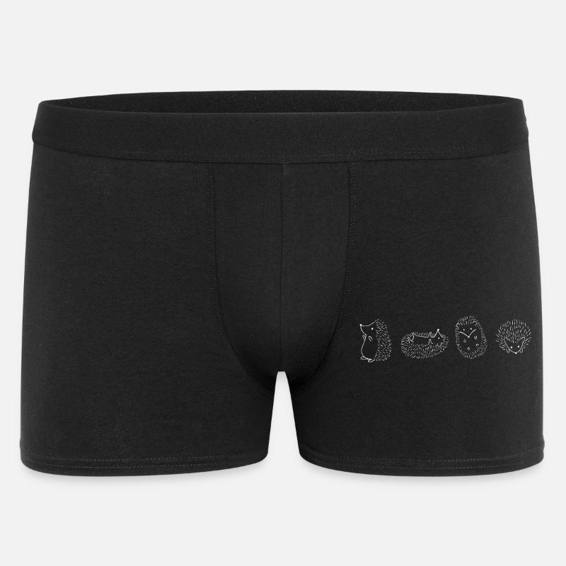Igel Igel Igel - Männer Boxer Shorts - Schwarz