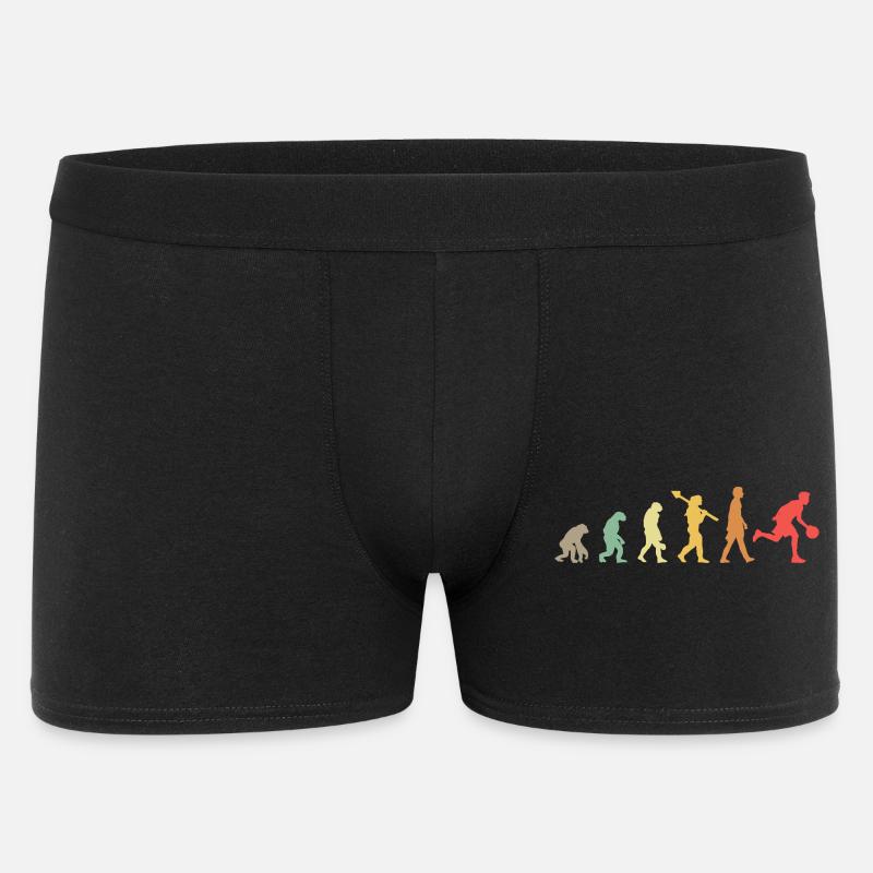 Evolution Basketball - Männer Boxer Shorts - Schwarz