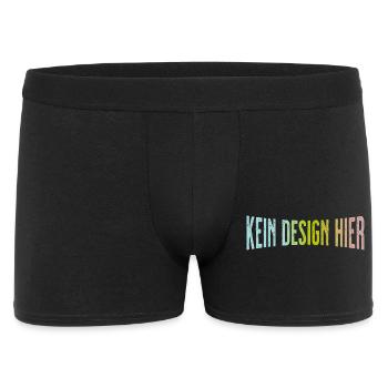 Pas de design ici Chemise drôle qui fait état - Boxer Homme - noir - Devant