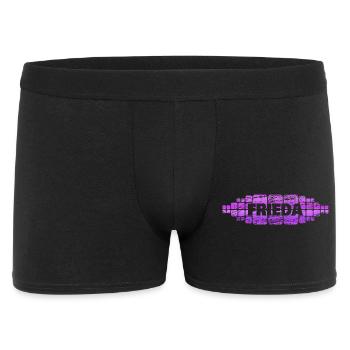 Geschenk für Frieda - Männer Boxer Shorts - Schwarz - Vorne