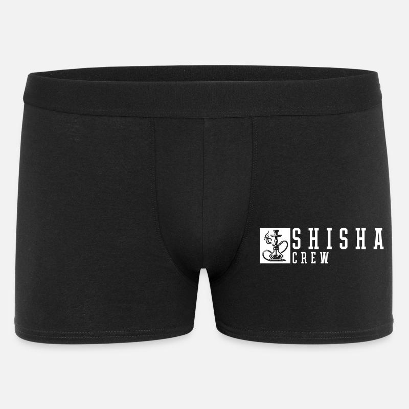 Shisha Crew - Männer Boxer Shorts - Schwarz